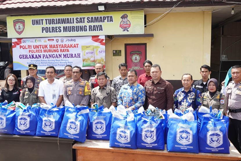 Pemkab Mura Apresiasi Pelaksanaan Gerakan Pangan Murah Polri