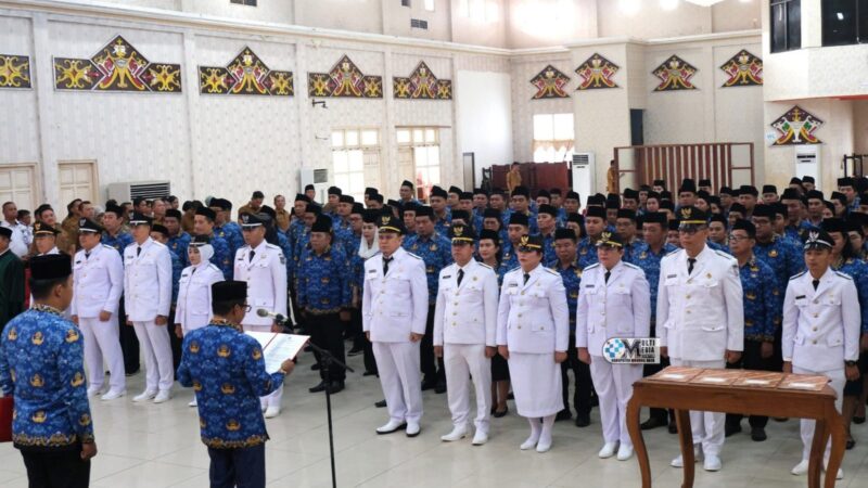 Lantik 148 Pejabat Administrator, Pengawas dan Fungsional, Ini Pesan Bupati Mura