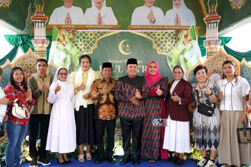 Pemkab Mura Gelar Open House Idulfitri Pererat Silaturahmi dengan Masyarakat