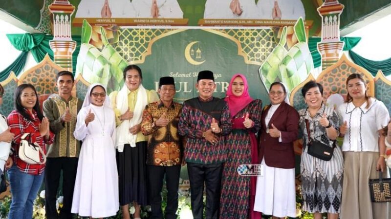 Pemkab Mura Gelar Open House Idulfitri Pererat Silaturahmi dengan Masyarakat