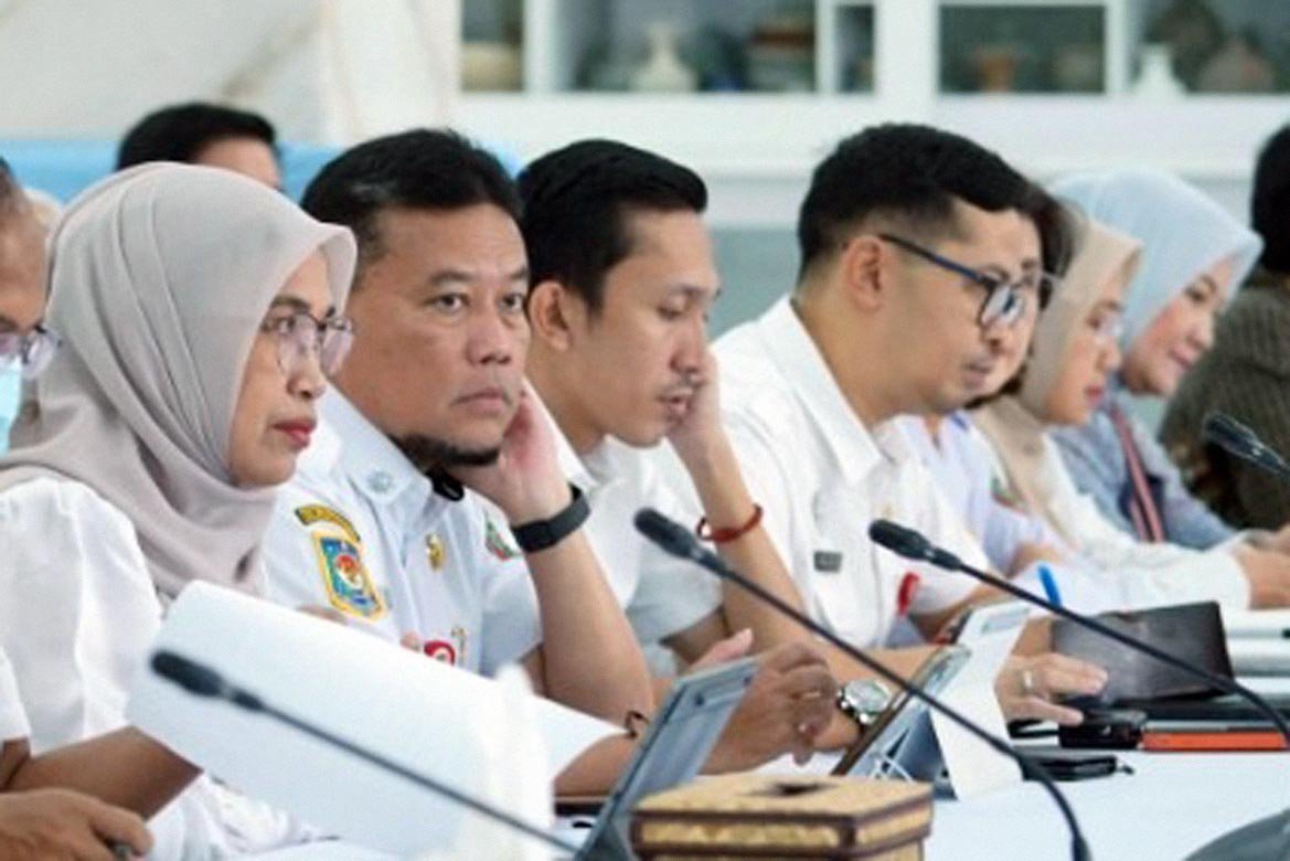 Plt Kepala Diskominfosantik Kalteng Sampaikan Laman humabetang.id Sebagai Pusat Verifikasi dan Validasi Data