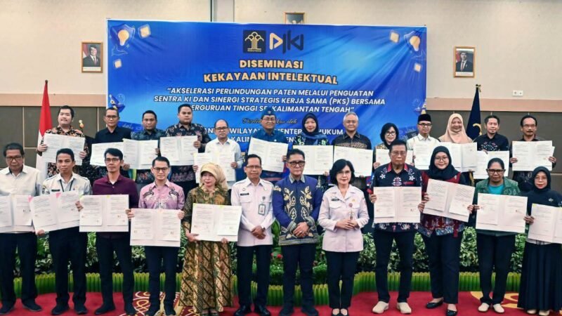 Plt Asisten Pemkesra Sampaikan Pemprov Kalteng Dorong Penguatan Sentra KI di Lingkungan Perguruan Tinggi