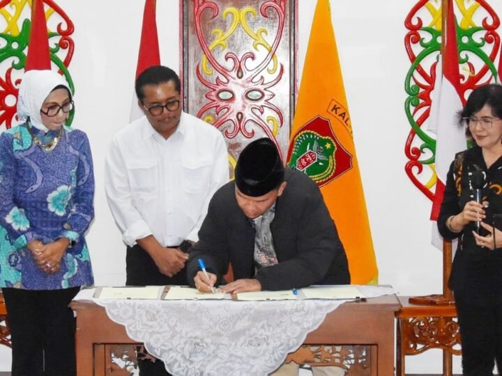 Pemprov Kalteng Tandatangani Nota Kesepakatan Penyelenggaraan Pendidikan Vokasi Pertanian dengan Kementan RI