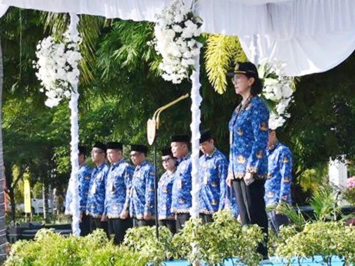 Pimpin Upacara Peringatan Harlah Pancasila, Pj Sekda Kalteng Ajak ASN Aktualisasikan Nilai-Nilai Pancasila