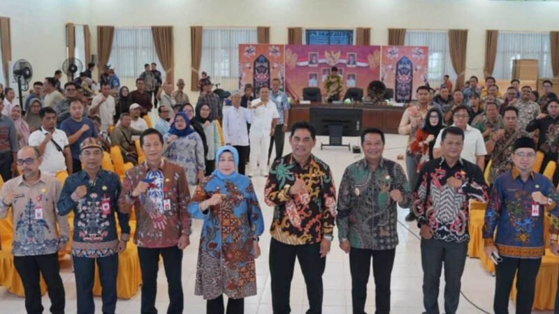 Pemkab Barito Utara Laksanakan Konsultasi Publik Pelebaran Jalan Dalam Kota Muara Teweh