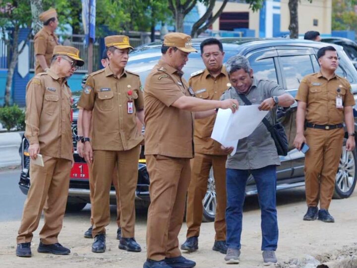 Bupati Barito Utara Tinjau Pembangunan Strategis Tekankan Percepatan Infrastruktur