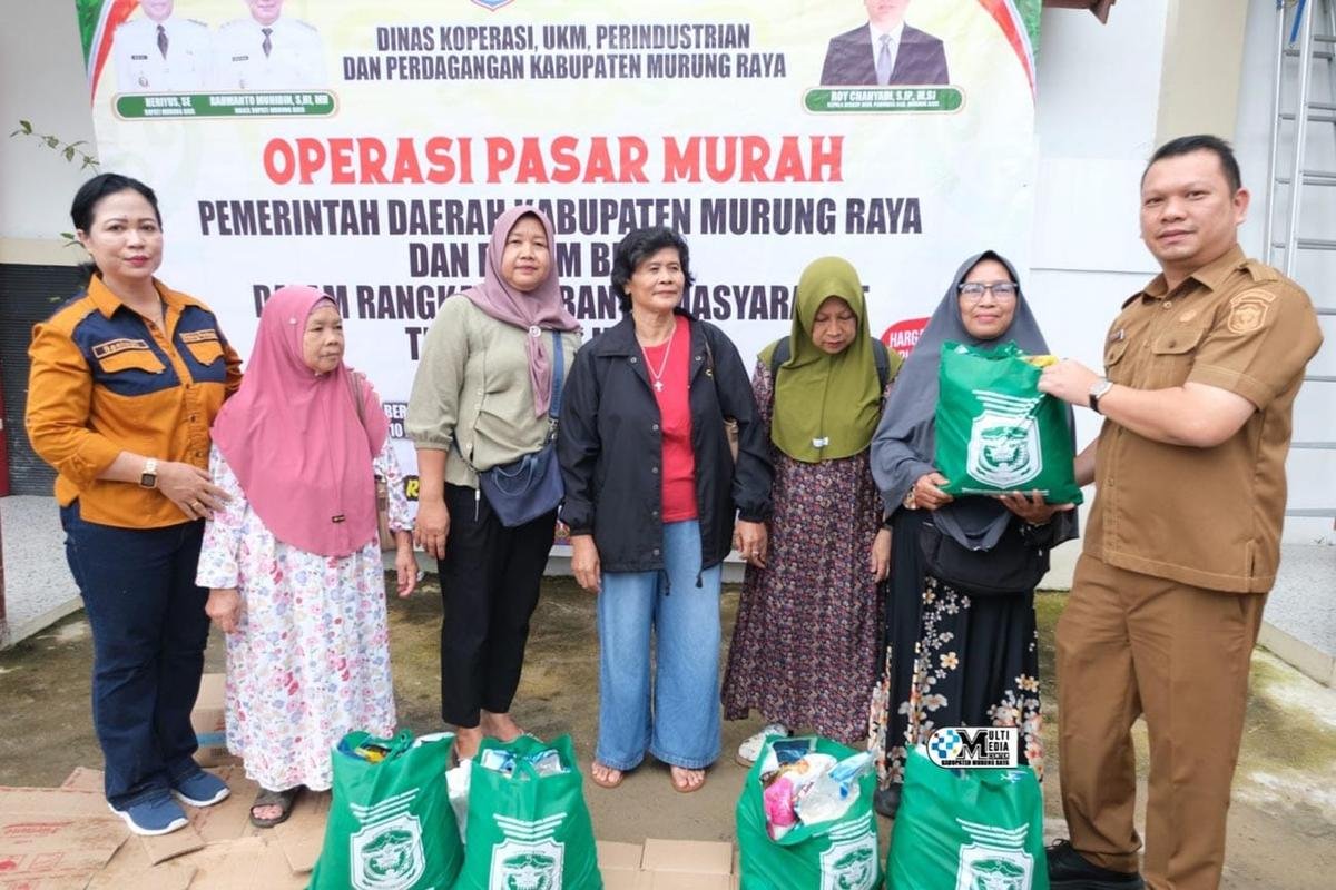 Tekan Inflasi dan Jaga Stabilitas Harga, Pemkab Mura Gelar Operasi Pasar Murah