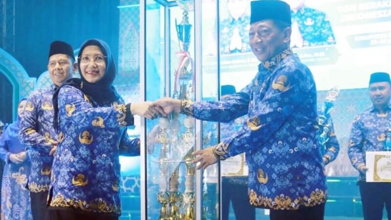Penutupan MTQ VIII KORPRI Kalteng, Kabupaten Murung Raya Raih Juara Umum