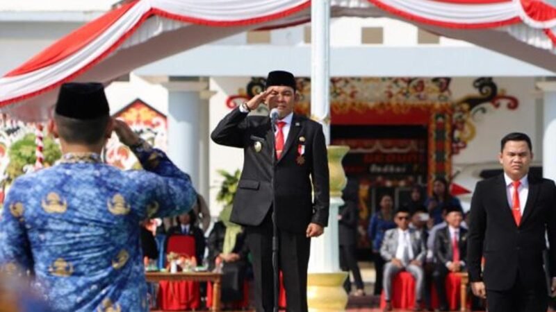Wabup Mura Rahmanto Muhidin Pimpin Upacara Peringatan Hari Lahir Pancasila