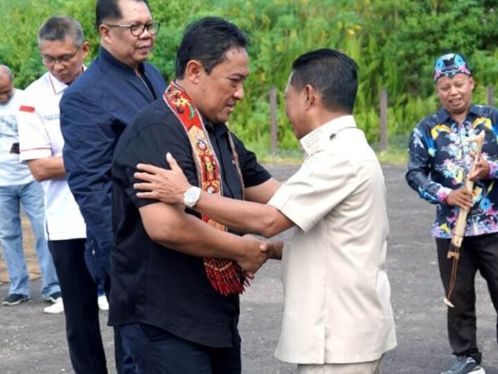 Bupati Sambut Kedatangan Wagub di Mura Dalam Rangka Pembukaan MTQ VIII KORPRI Tingkat Kalteng